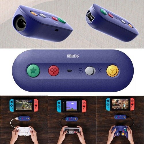 8Bitdo Gbros. Adaptador inalámbrico Nintendo Switch. (Sinpe, Efectivo, Deposito)