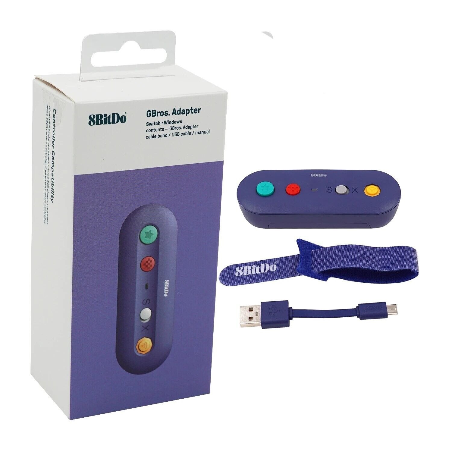 8Bitdo Gbros. Adaptador inalámbrico Nintendo Switch. (Sinpe, Efectivo, Deposito) - Imagen 2