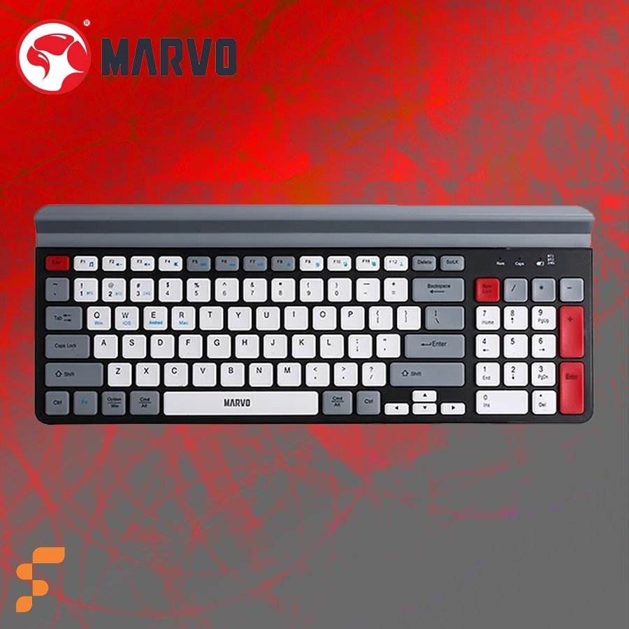 Teclado Inal Mbrico Marvo Wk Tienda Freeway