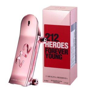 Carolina Herrera 212 Heroes Forever Young 80ml (Sinpe, Efectivo, Deposito)