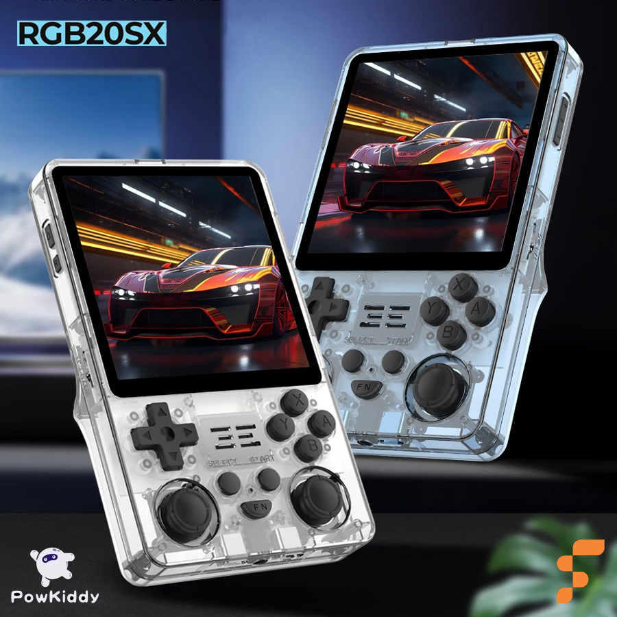 Consola de Videojuegos Portátil POWKIDDY RGB20SX 128GB