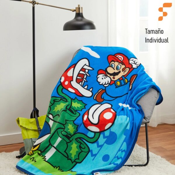 Cobija Super Mario Individual (Sinpe, Efectivo, Deposito)