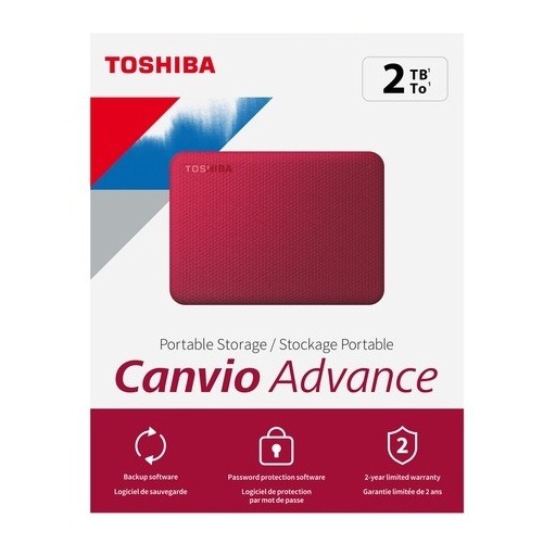 Disco duro externo Toshiba Canvio Advance 2TB