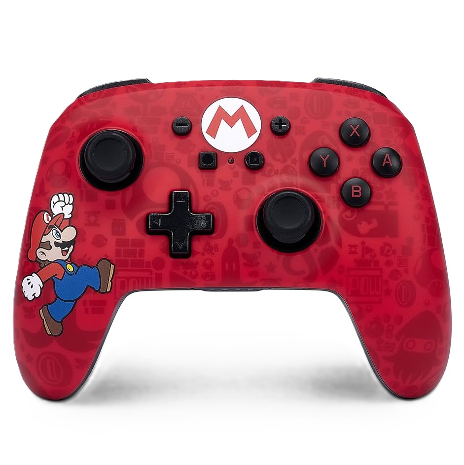 Control Nintendo Switch Inalámbrico Power A Here We Go Mario (Sinpe, Efectivo, Deposito)