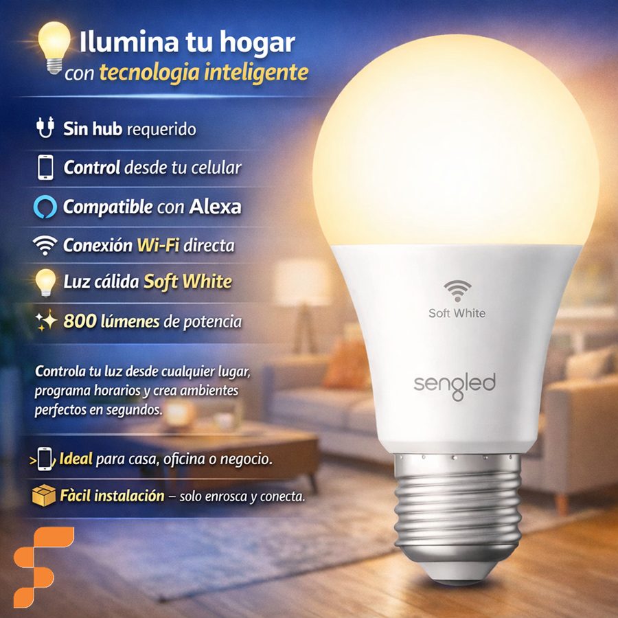 Bombillo Inteligente Sengled Amarillo (Sinpe, Efectivo, Deposito)