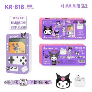 Kit Infantil Kuromi KR-818 Mini 4 En 1 (Sinpe, Efectivo, Deposito)