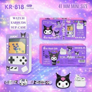 Kit Infantil Kuromi KR-818 Mini 4 En 1 (Sinpe, Efectivo, Deposito)