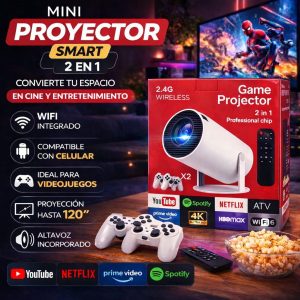 Proyector Game 2 en 1 (Sinpe, Efectivo, Transferencia)