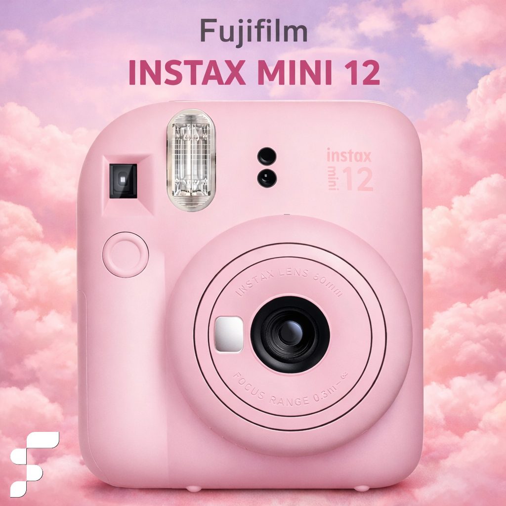 Cámara Instantánea Fujifilm INSTAX Mini 12 Rosa Flor (Sinpe, Efectivo, Transferencia)