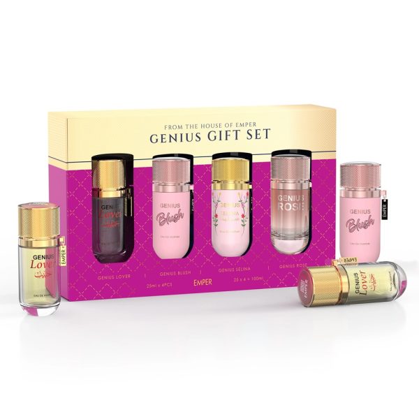 Emper Genius Women Gift Set 4 Piezas (Sinpe, Efectivo, Deposito)